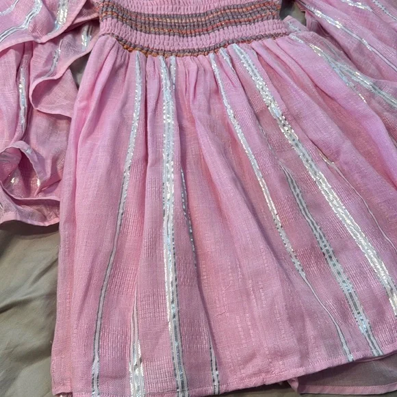 💕Pitusa Pink Silver Dress BNWT ShopMorley Boutique💕 - Picture 8 of 15